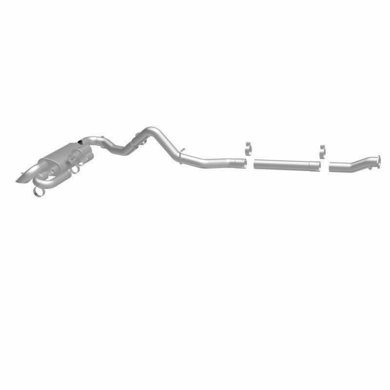 MagnaFlow 2021 Ford Bronco Overland Series Cat-Back Exhaust w/ Single Straight Driver Exit- No Tip-Catback-Magnaflow