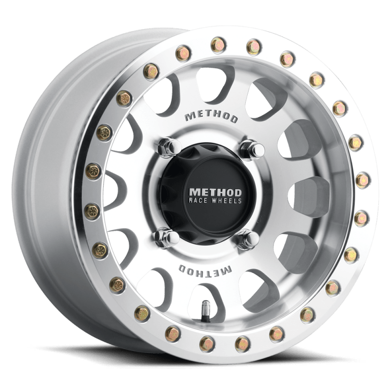 Method MR401 UTV Beadlock 15x7 +38mm Offset 6 x 139.7 BP 81.80mm CB Raw Machined Wheel w/ BH - H24100 Wheels - Cast