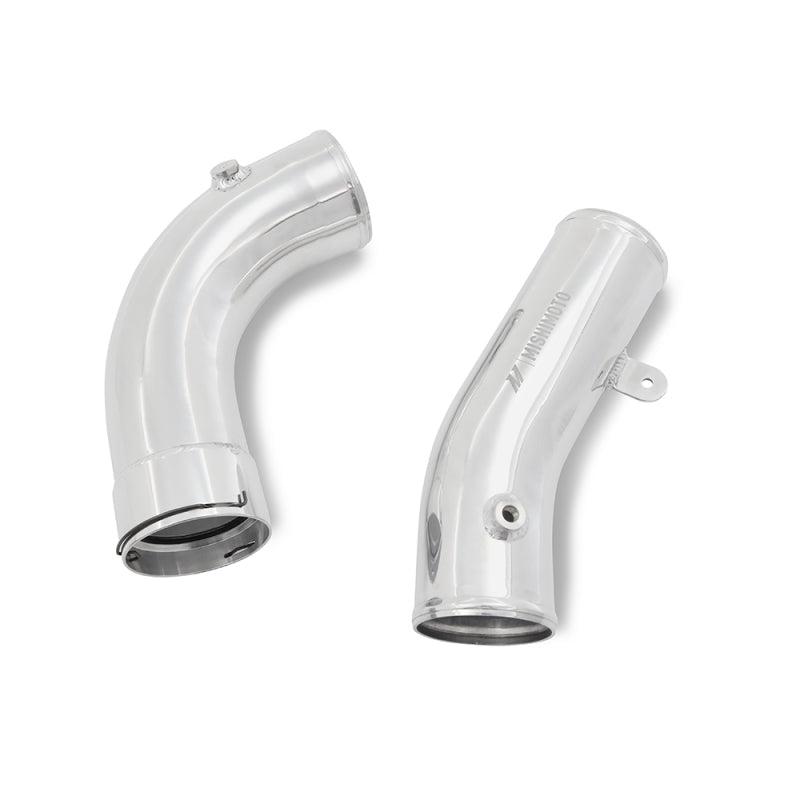 Mishimoto 17 - 19 GM 6.6L L5P Cold - Side Pipe and Boot Kit Polished Silicone Couplers & Hoses