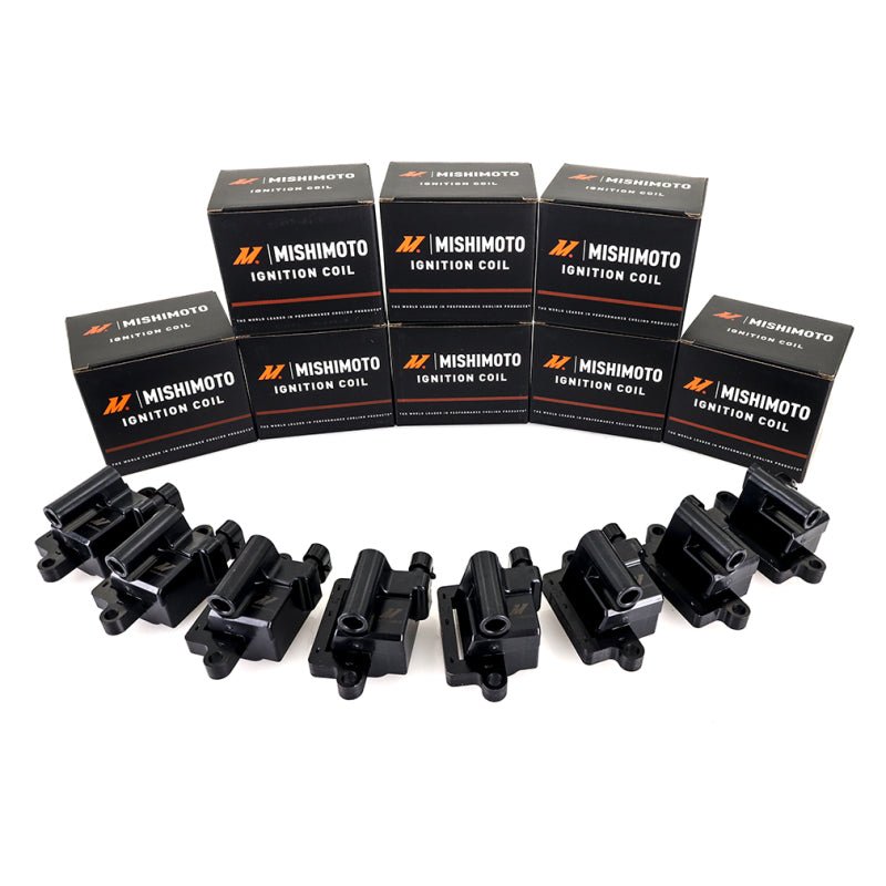 Mishimoto 99 - 07 GM Square Style Engine Ignition Coil Set Stock Replacement Ignition