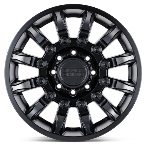 Black Rhino MISSION Matte Black W/ Machined Tint 17x8.5 0 6x139.7mm 112.1mm