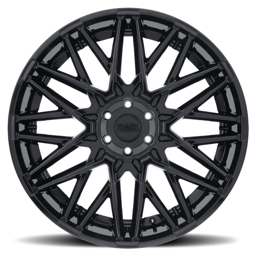 Black Rhino MOROCCO Gloss Black 20x9 +15 6x139.7mm 112.1mm