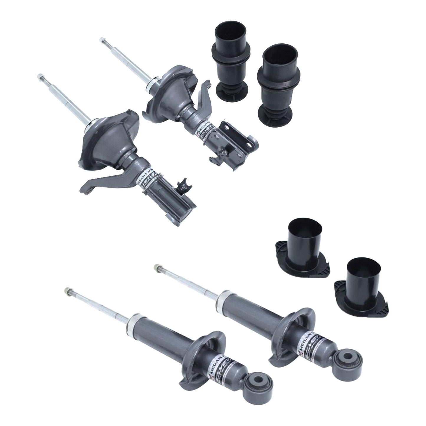 01-05 Honda Civic 01-02 Megan Racing Silver-RS SportStruts
