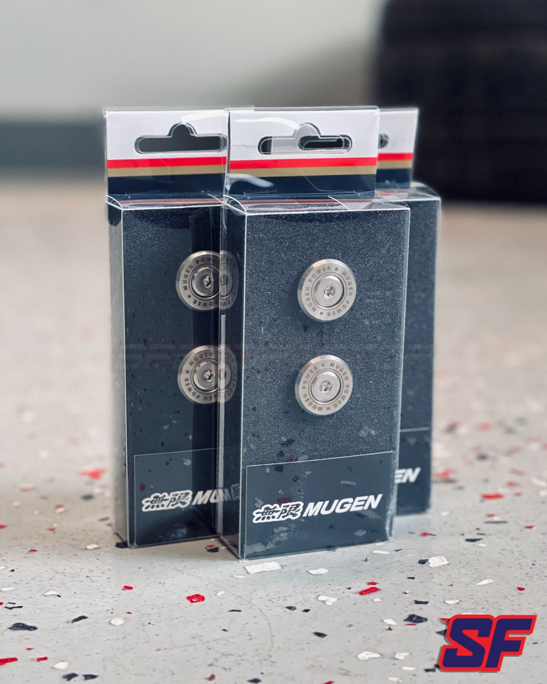 Mugen License Plate Bolts License Plate Bolts