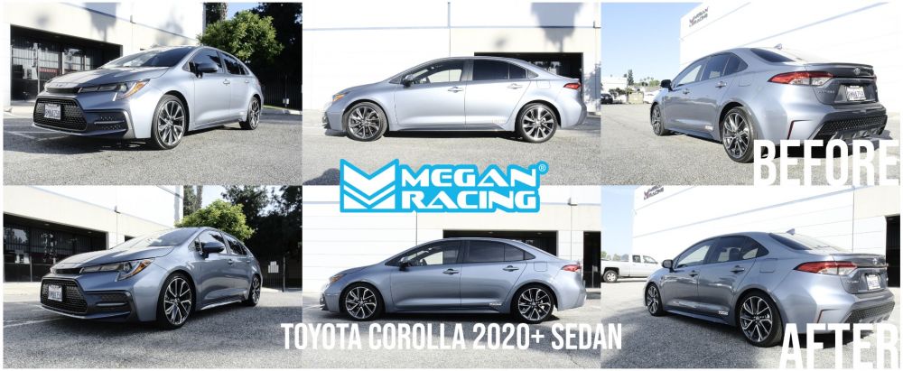 20-UP Toyota Corolla Sedan Megan Racing Lowering Springs