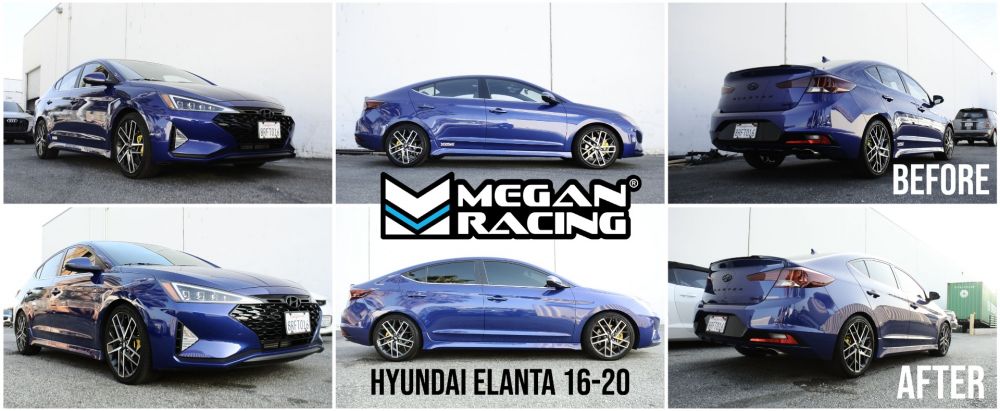 16-20 Hyundai Elantra Megan Racing Lowering Springs