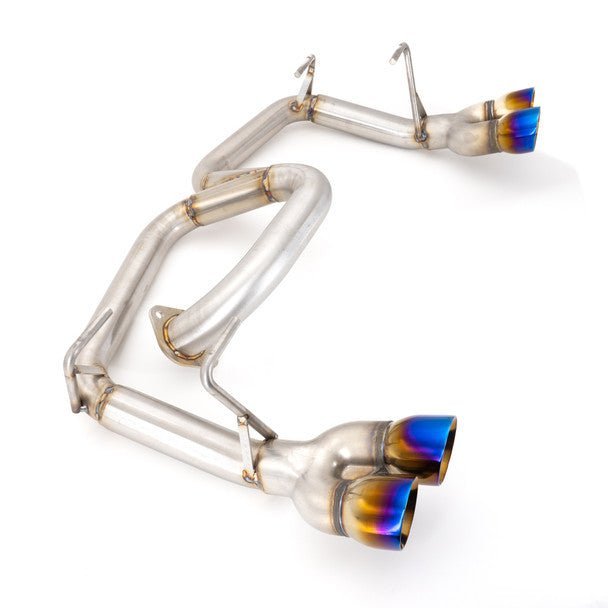 Nameless Performance Quad Exit Axle Back 3" Neochrome Tips 2013 - 2017 Crosstrek XV - Axle Back - Nameless Performance