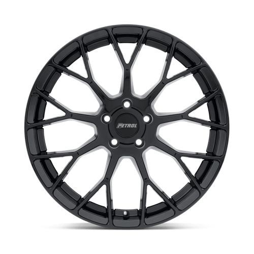 Petrol P2B Gloss Black 17x8 +40 5x112mm 72.1mm