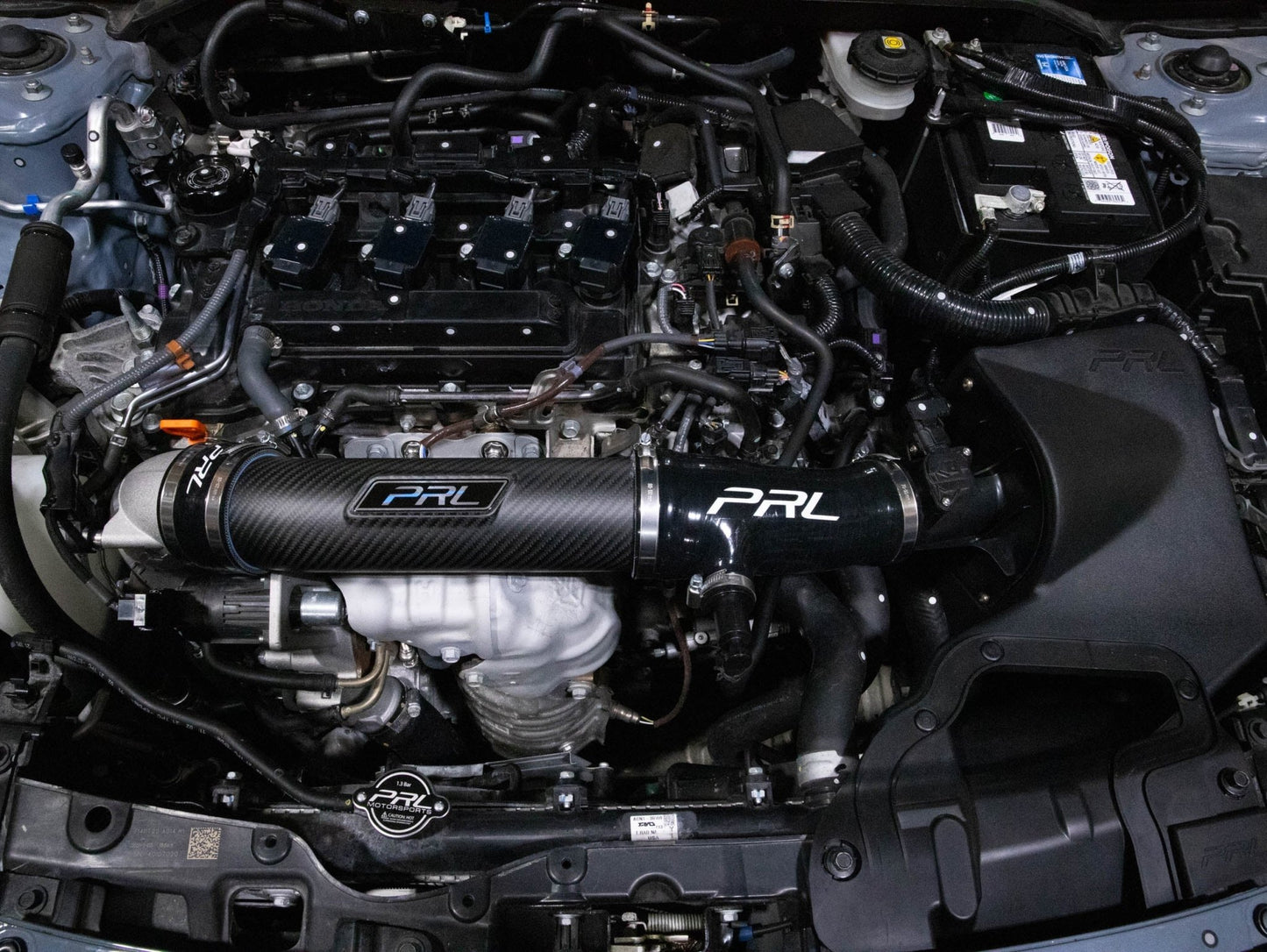 PRL Motorsports Carbon Fiber Inlet Pipe Kit – 2022+ Honda Civic / 2023+ Acura Integra 1.5T (11th Gen) Turbocharger Inlets