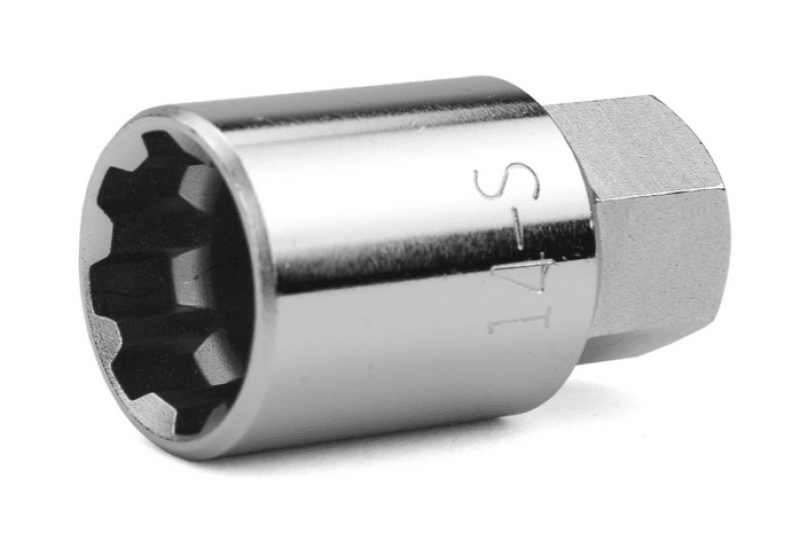 Project Kics Spare Lock Key (num14) For Kics R40 / R26 - KICS REPLACEMENT KEY num14 K-42814-Wheel Accessories-Project Kics