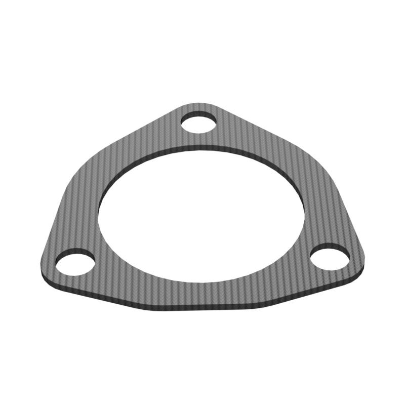 QTP 2.5in Bolt-On QTEC 3 Bolt Gasket-Exhaust Gaskets-QTP