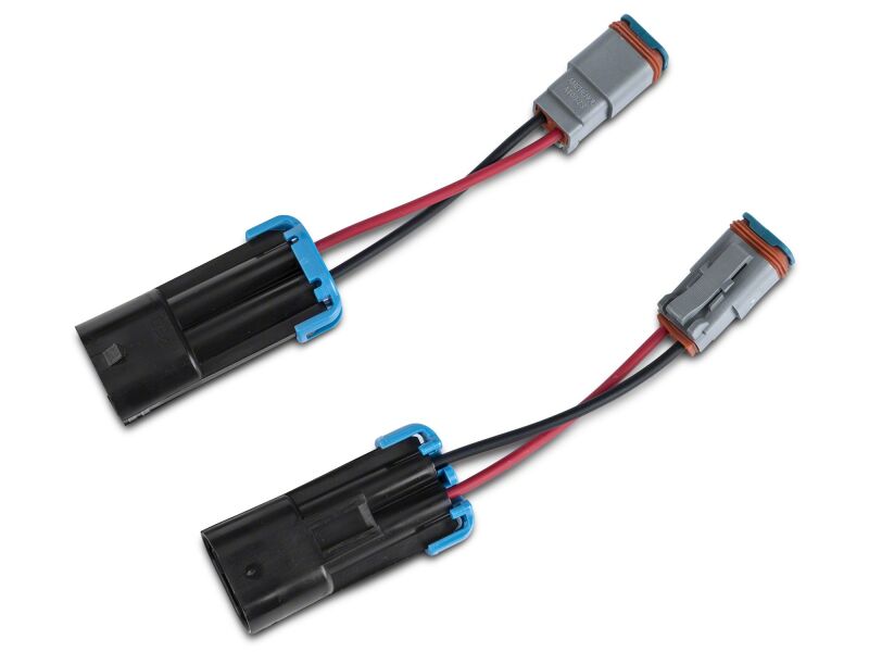 Raxiom 07-09 Jeep Wrangler JK Axial Series H10 to Deutsch Fog Light Wire Harness Adapter Kit-Bulbs-Raxiom
