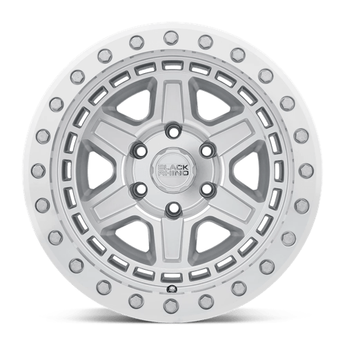 Black Rhino RENO Silver W/ Mirror Face & Lip 17x9 0 6x139.7mm 112.1mm
