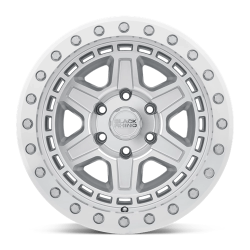 Black Rhino RENO Silver W/ Mirror Face & Lip 17x9 0 6x135mm 87.1mm