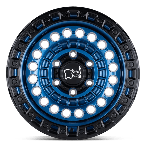 Black Rhino SENTINEL Cobalt Blue W/ Black Ring 20x9.5 -18 8x165.1mm 125.1mm