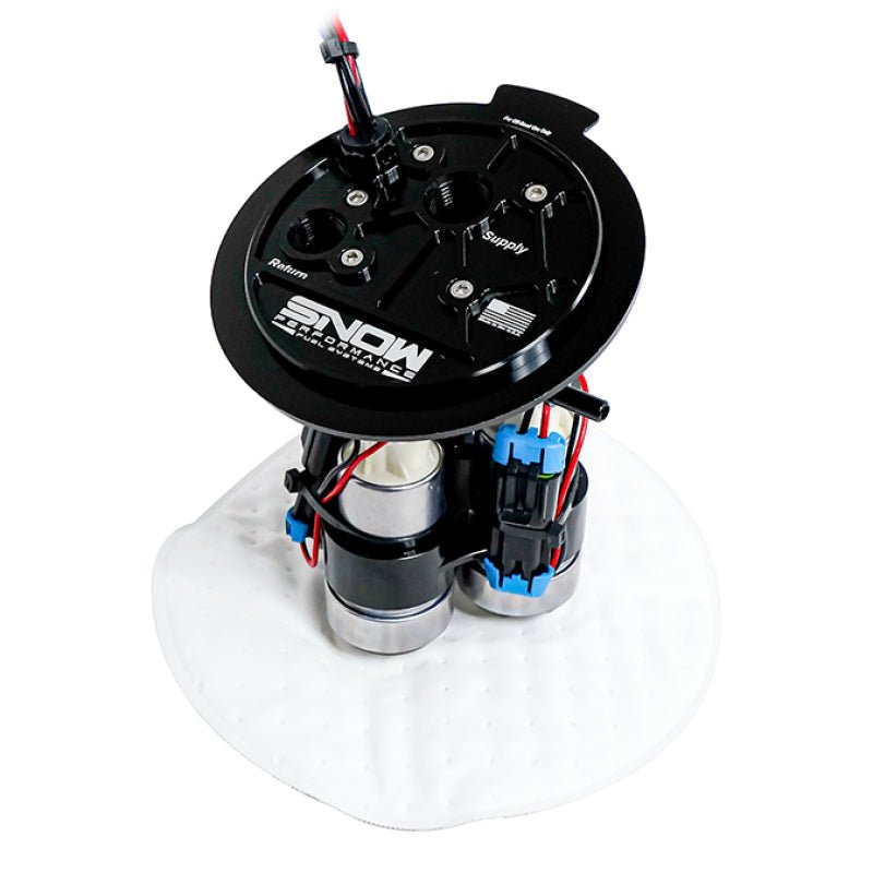 Snow Performance 2005+ Dodge Charger / 2005+ Dodge Challenger Standard Fuel Hat - Dual Pump Fuel Pumps