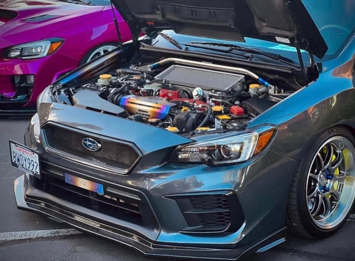 CHASING J'S SUBARU TITANIUM 02-14 WRX / 04-21 STI ALTERNATOR COVER