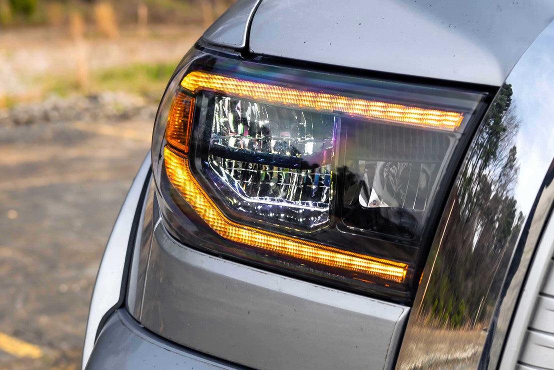Toyota Tundra (07 - 13) Sequoia (08 - 18): Morimoto XB LED Headlights (Amber DRL) - Headlights - Morimoto XB LED Headlights
