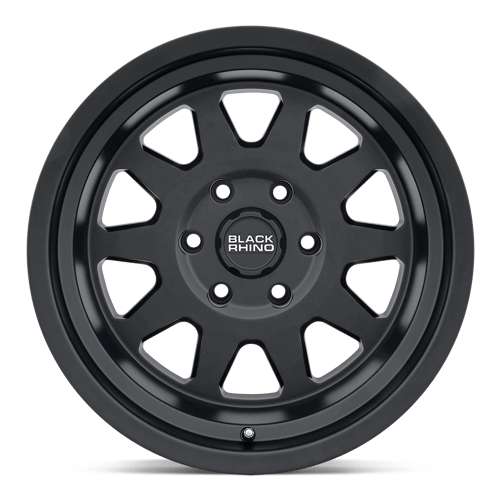 Black Rhino STADIUM Matte Black 16x8 -10 5x139.7mm 78.1mm