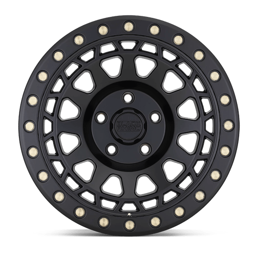 Black Rhino PRIMM Matte Black W/ Brass Bolts 20x9.5 +12 5x150mm 110.1mm