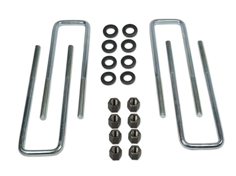 Tuff Country 69-72 Chevy Truck 1/2 & 3/4 Ton 4wd (Lifted 3in-4in Blocks) Rear Axle U-Bolts-Differential Mounts-Tuff Country