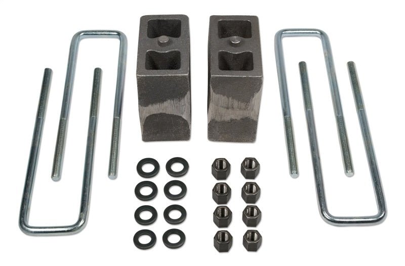Tuff Country 94-02 Ram 3500 4wd (w/Factory Contact Overloads) 5.5in Rr Block & U-Bolt Kt Non-Tapered-Lift Kits-Tuff Country