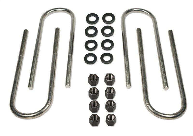 Tuff Country 99-16 Ford F-250 4wd w/Contact Overloads (Lifted w/4in 5.5in Block) Rear Axle U-Bolts-Differential Mounts-Tuff Country