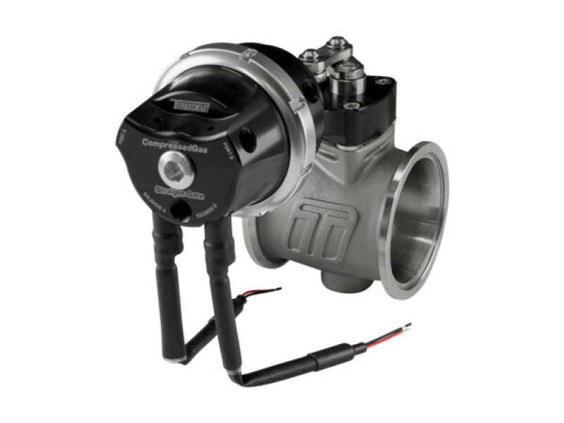Turbosmart PSG50CG 7PSI Compressed Gas Solenoid Pneumatic StraightGate50 - Black Wastegates