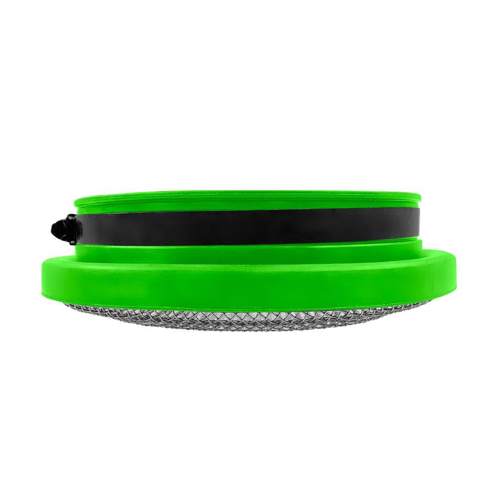 Universal S&B Turbo Screen Guard W/ Velocity Stack (Green) (77 - 30XX) - Turbo Kit Accessory - S&B Filters