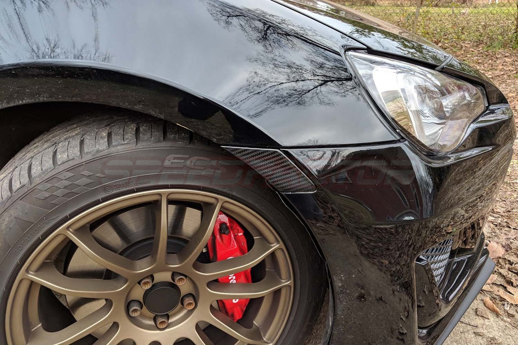 Verus Engineering Carbon Fiber Side Marker Replacement Kit - FRS/BRZ/GT86