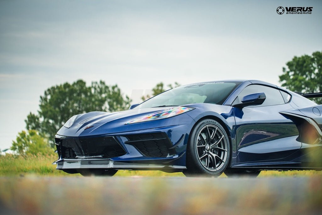 Verus Engineering Carbon Front Air Dam - Corvette Stingray (C8) Spoilers