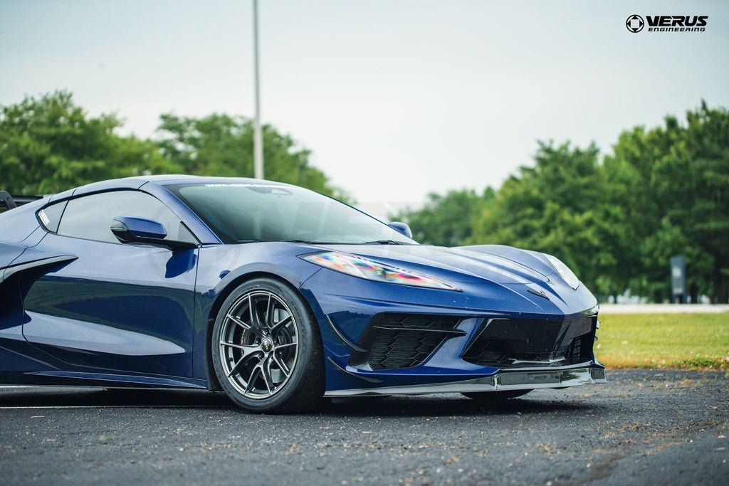 Verus Engineering Carbon Front Air Dam - Corvette Stingray (C8) Spoilers
