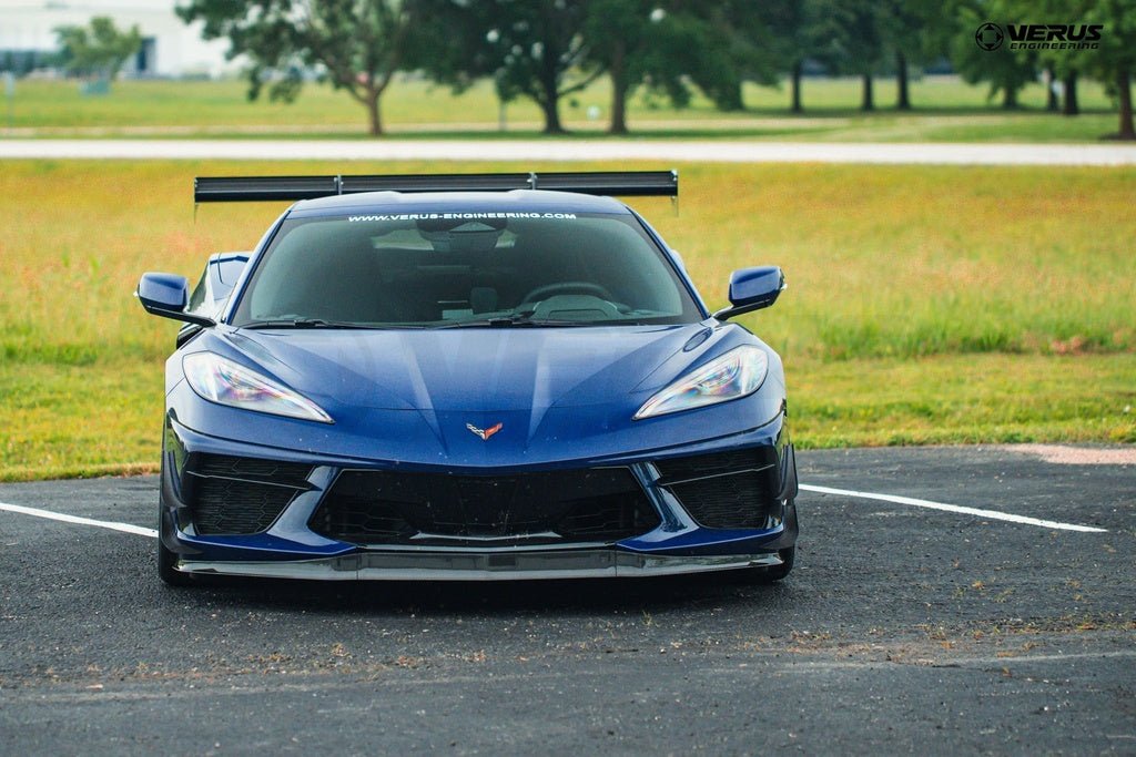Verus Engineering Carbon Front Air Dam - Corvette Stingray (C8) Spoilers