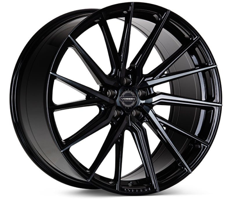 Vossen HF - 4T 20x8.5 / 5x112 / ET40 / Flat Face / 66.5 - Tinted Gloss Black - Left Wheel Wheels - Forged