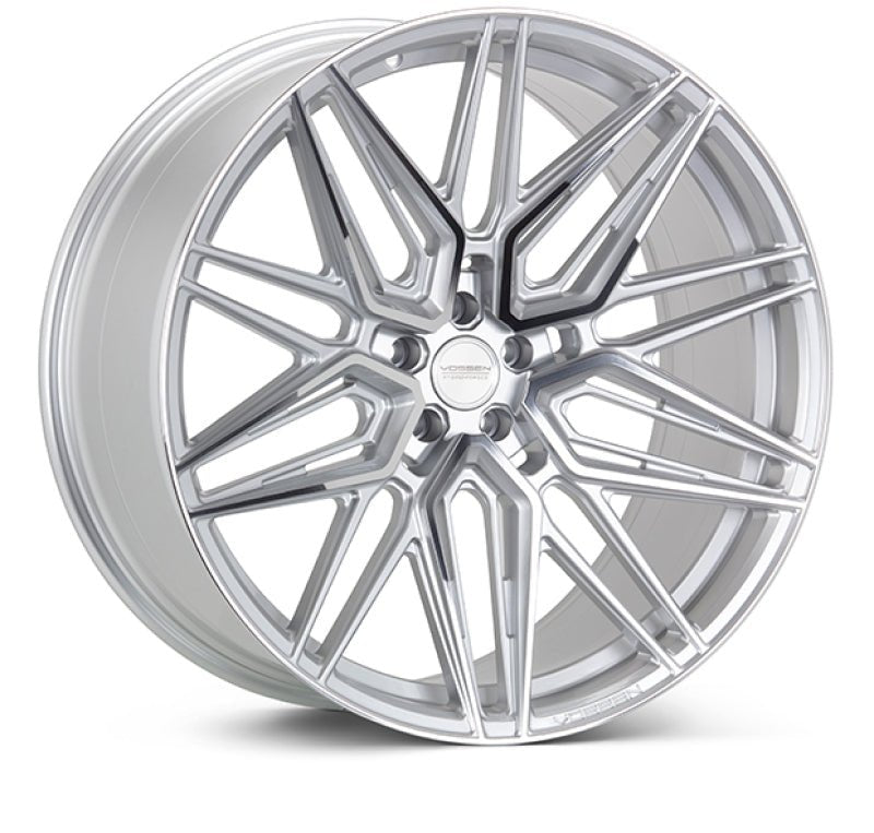 Vossen HF - 7 20x10.5 / 5x112 / ET30 / Super Deep Face / 66.5 - Silver Polished Wheel Wheels - Forged