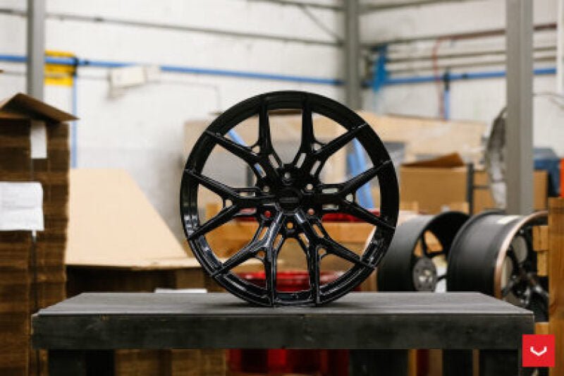 Vossen HF6-4 22x10 - 8x180 - ET-18 - Super Deep Face - 124.3 - Gloss Black Wheel-Wheels - Forged-Vossen