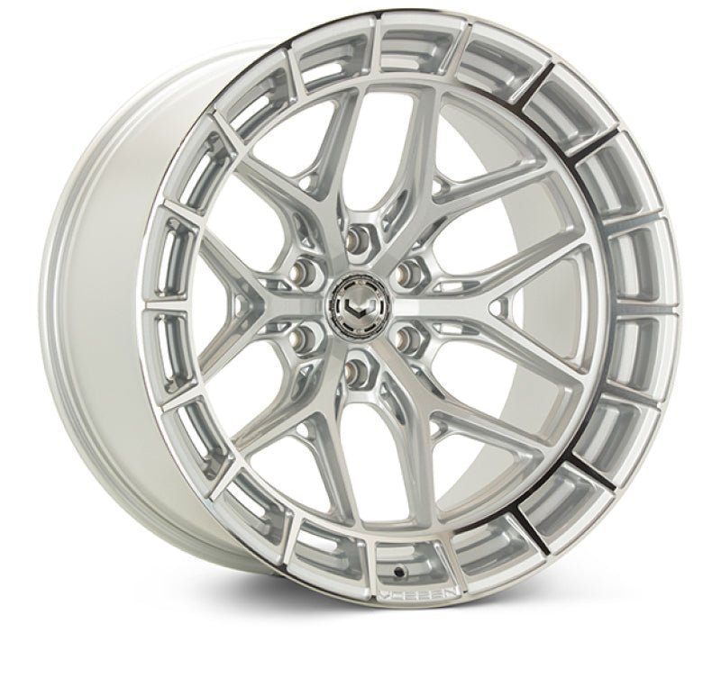 Vossen HFX - 1 22x10.5 / 5x120 / ET38 / Deep / 72.56 CB - Silver Polished Wheel Wheels - Forged