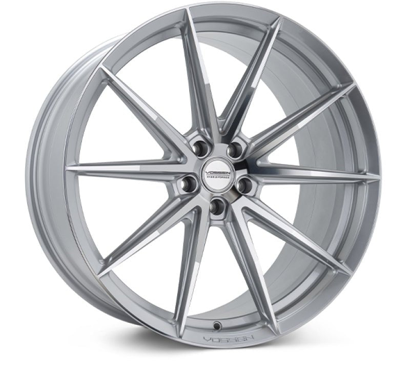 Vossen HFX - 2 22x10.5 / 5x130 / ET20 / Deep Face / 84.1 - Silver Polished Wheel Wheels - Forged