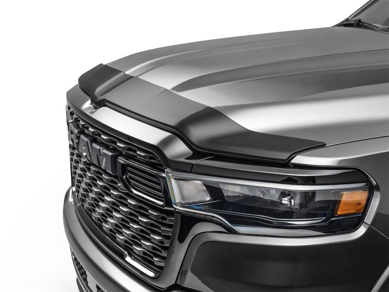 WeatherTech 19-26 Ram 1500 Hood Skin Protector - Matte Black-Stone/Bug Deflectors-WeatherTech