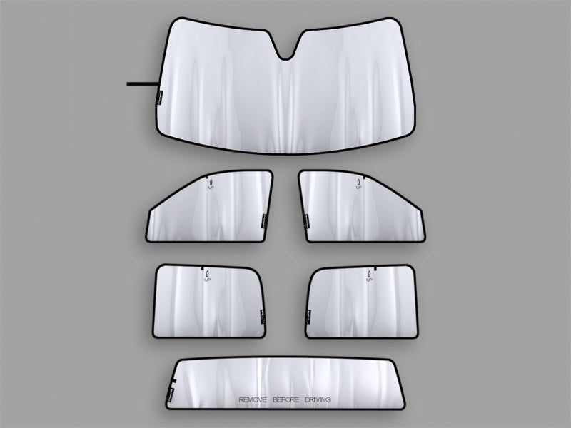 WeatherTech 2009+ Dodge Ram Truck 1500 Crew Cab TechShade Full Vehicle Kit Window Shades