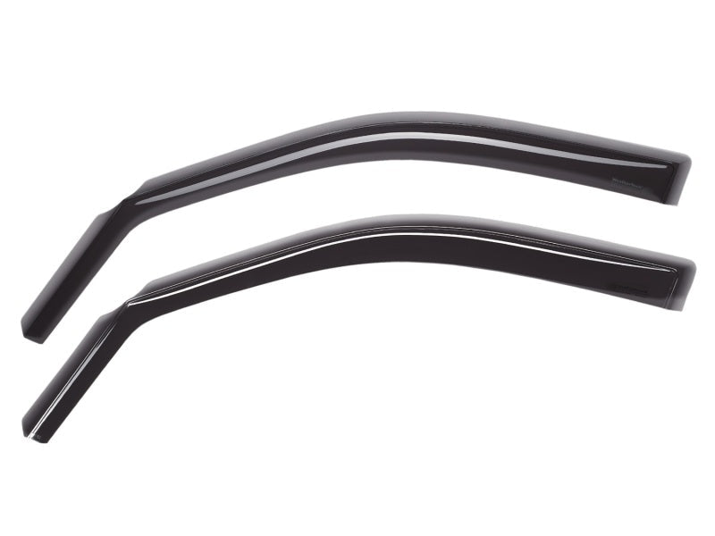 WeatherTech 2024 Kia Telluride Hybrid / 2027 Telluride Front Side Window Deflectors - Matte Black-Wind Deflectors-WeatherTech