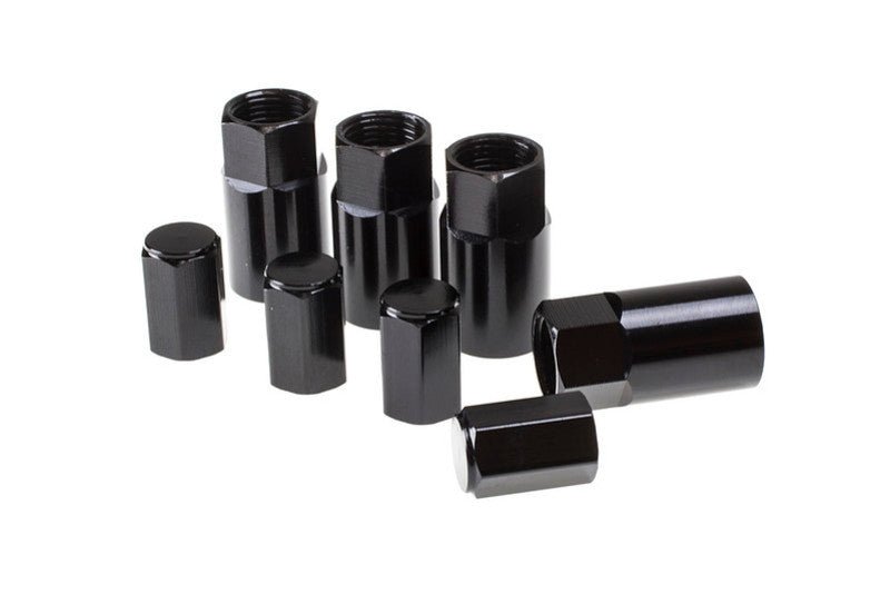 Wheel Mate Aluminum TPMS Valve Stem Cover - Black Anodize-Valve Stems-Wheel Mate