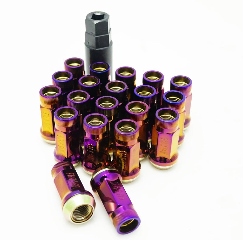 Wheel Mate Muteki SR45R Lug Nut Kit 12x1.5 - Burned Titan-Lug Nuts-Wheel Mate