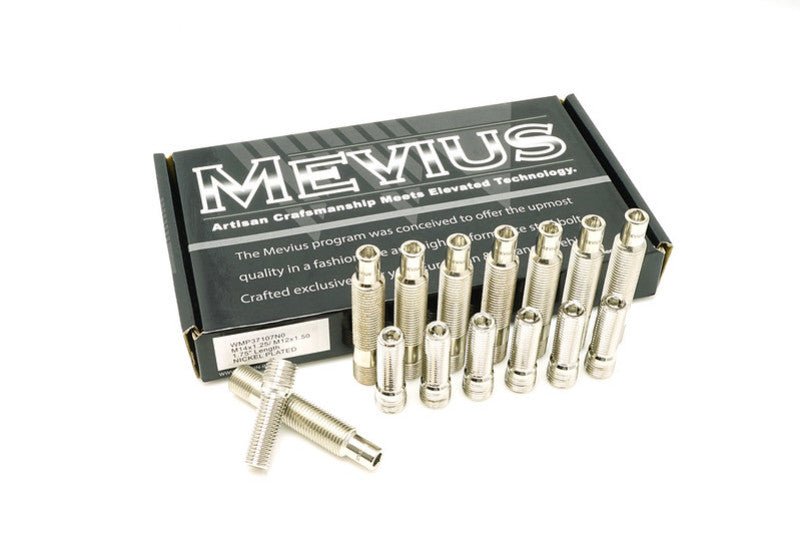 Wheel Mate Stud Conversion M14 x P1.25-M14 x P1.50 / 75mm L - Nickel Finish (QTY 20)-Wheel Studs-Wheel Mate