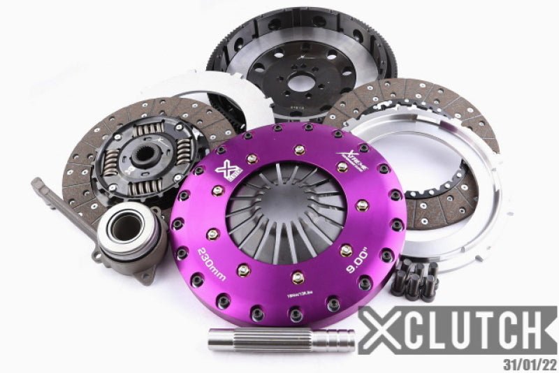 XClutch 05 - 06 Audi A3 Sportback 2.0L 9in Twin Sprung Organic Clutch Kit Clutch Kits - Multi