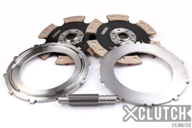 XClutch Chevrolet 9in Twin Solid Ceramic Multi - Disc Service Pack Clutch Rebuild Kits