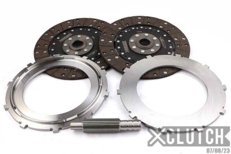 XClutch Chevrolet 9in Twin Solid Organic Multi - Disc Service Pack Clutch Rebuild Kits