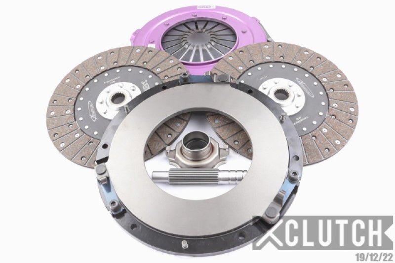 XClutch Ford 10.5in Twin Solid Organic Multi - Disc Service Pack Clutch Rebuild Kits