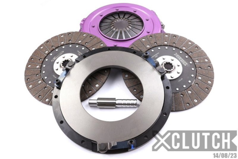 XClutch Ford 10.5in Twin Solid Organic Multi - Disc Service Pack Clutch Rebuild Kits