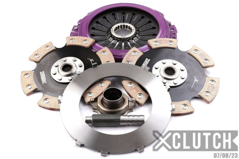 XClutch Mitsubishi 9in Twin Solid Ceramic Multi - Disc Service Pack Clutch Rebuild Kits